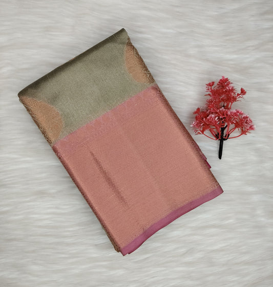 Semi Silk With Buttas Saree | SSSB434