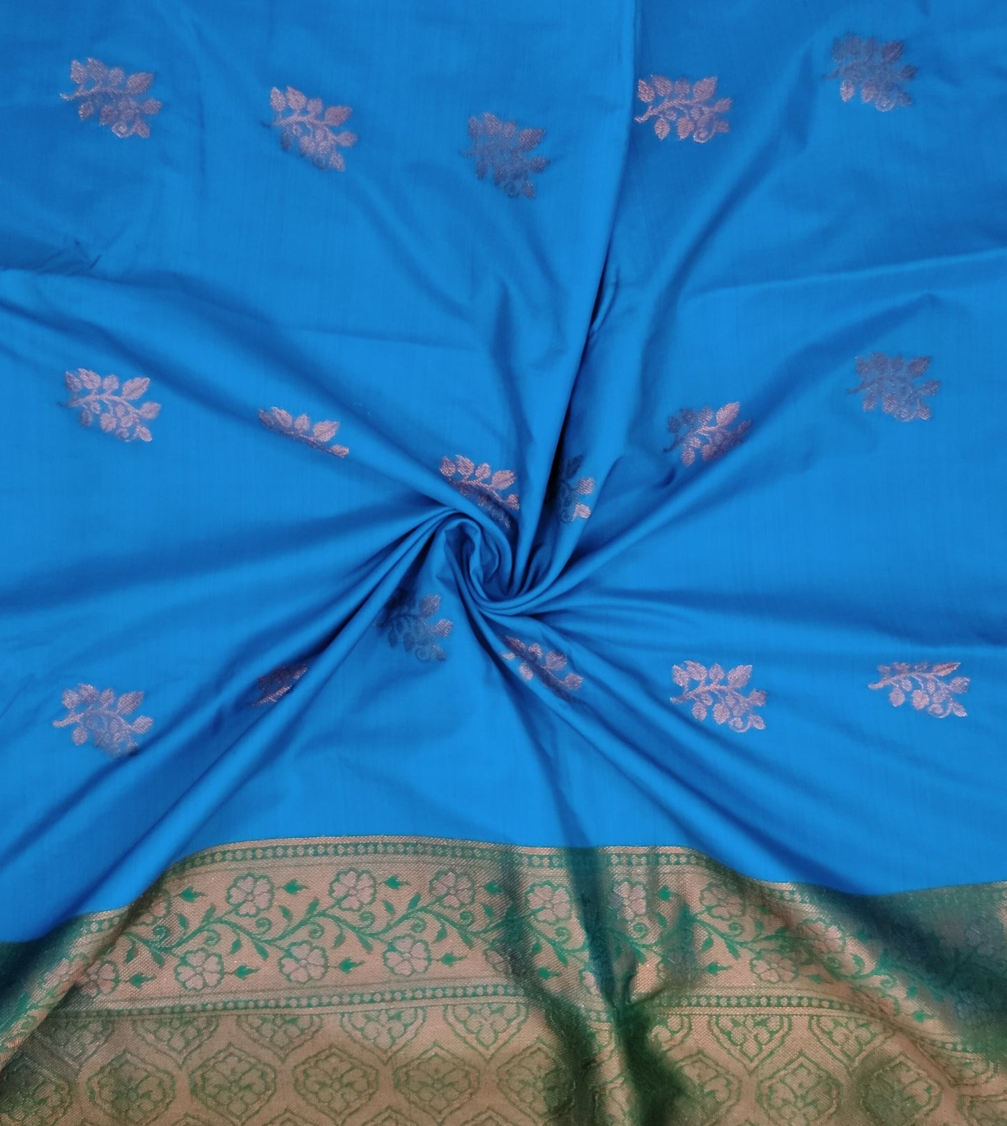 Semi Silk With Buttas Saree | SSSB434