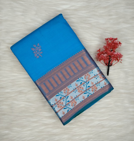 Semi Silk With Buttas Saree | SSSB434