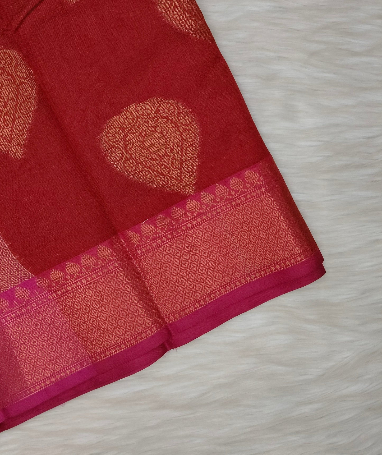 Semi Silk With Buttas Saree | SSSB434