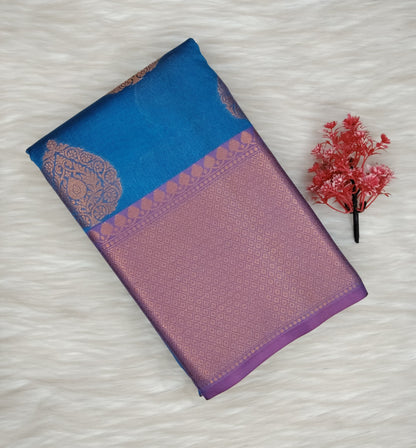Semi Silk With Buttas Saree | SSSB434