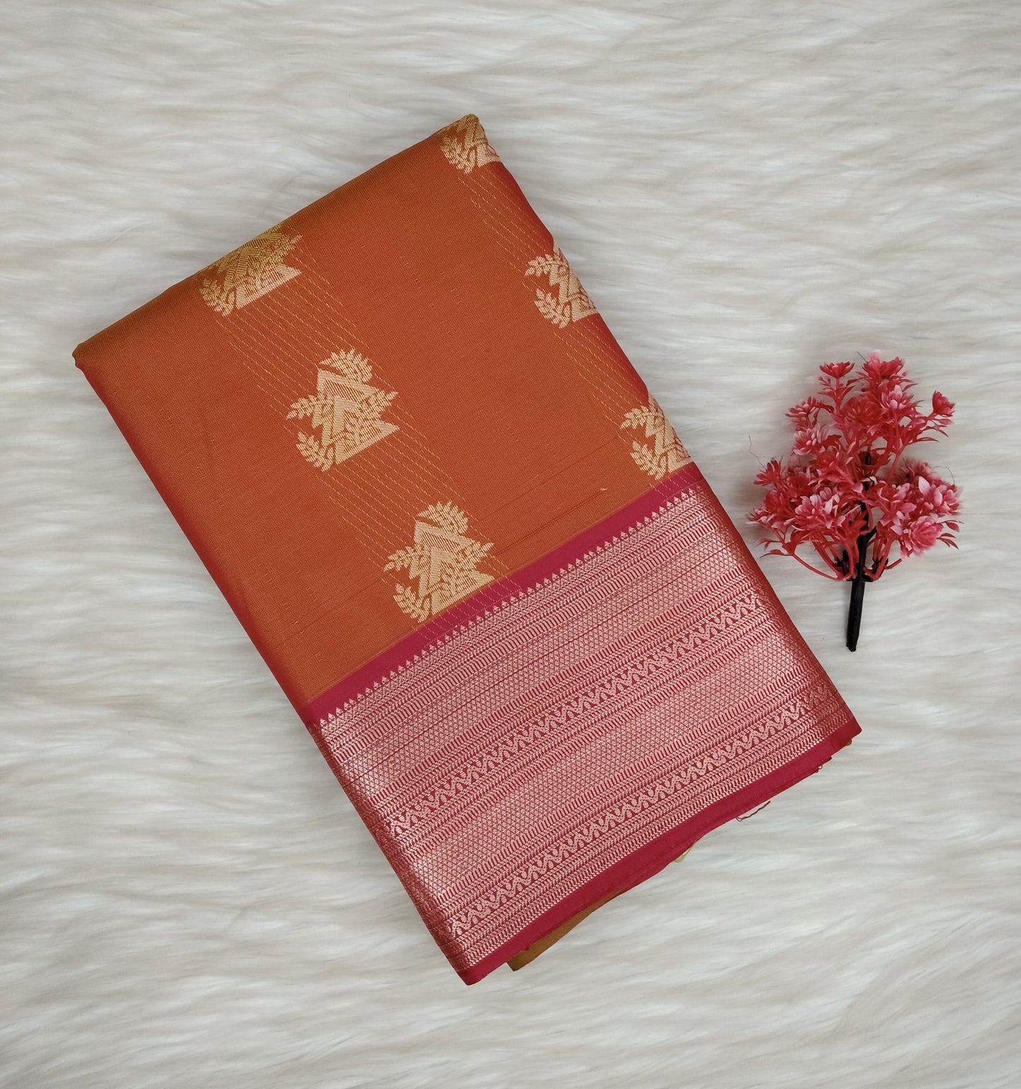 Semi Silk With Buttas Saree | SSSB434