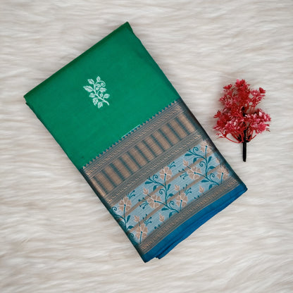Semi Silk With Buttas Saree | SSSB434