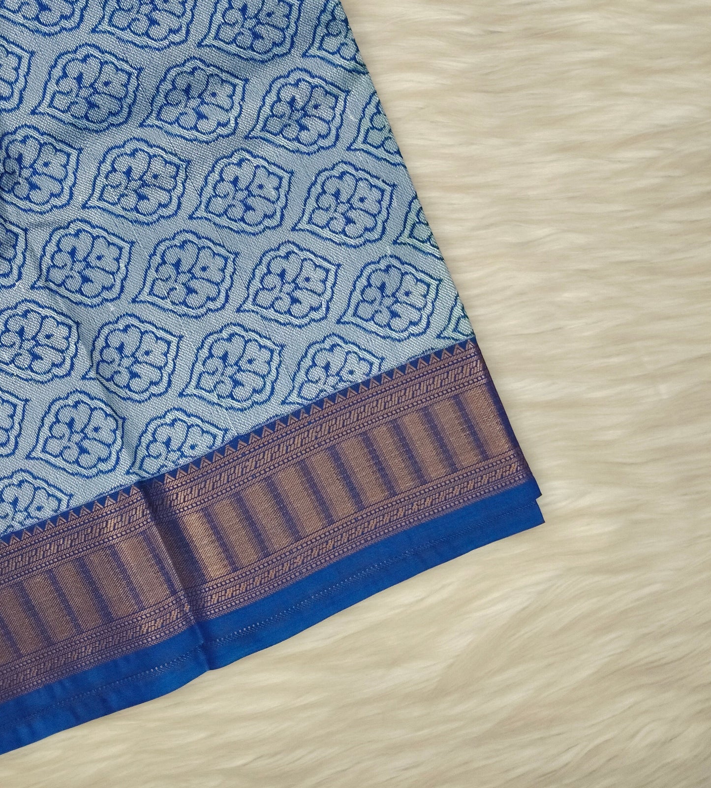 Semi Silk With Buttas Saree | SSSB434