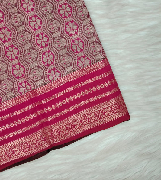 Semi Silk With Buttas Saree | SSSB434