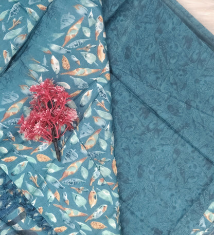 Cotton Fabric Saree | SSCF435
