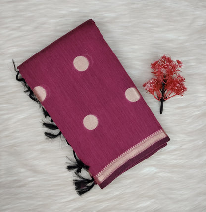Mul Cotton Designer Saree | SSMC437