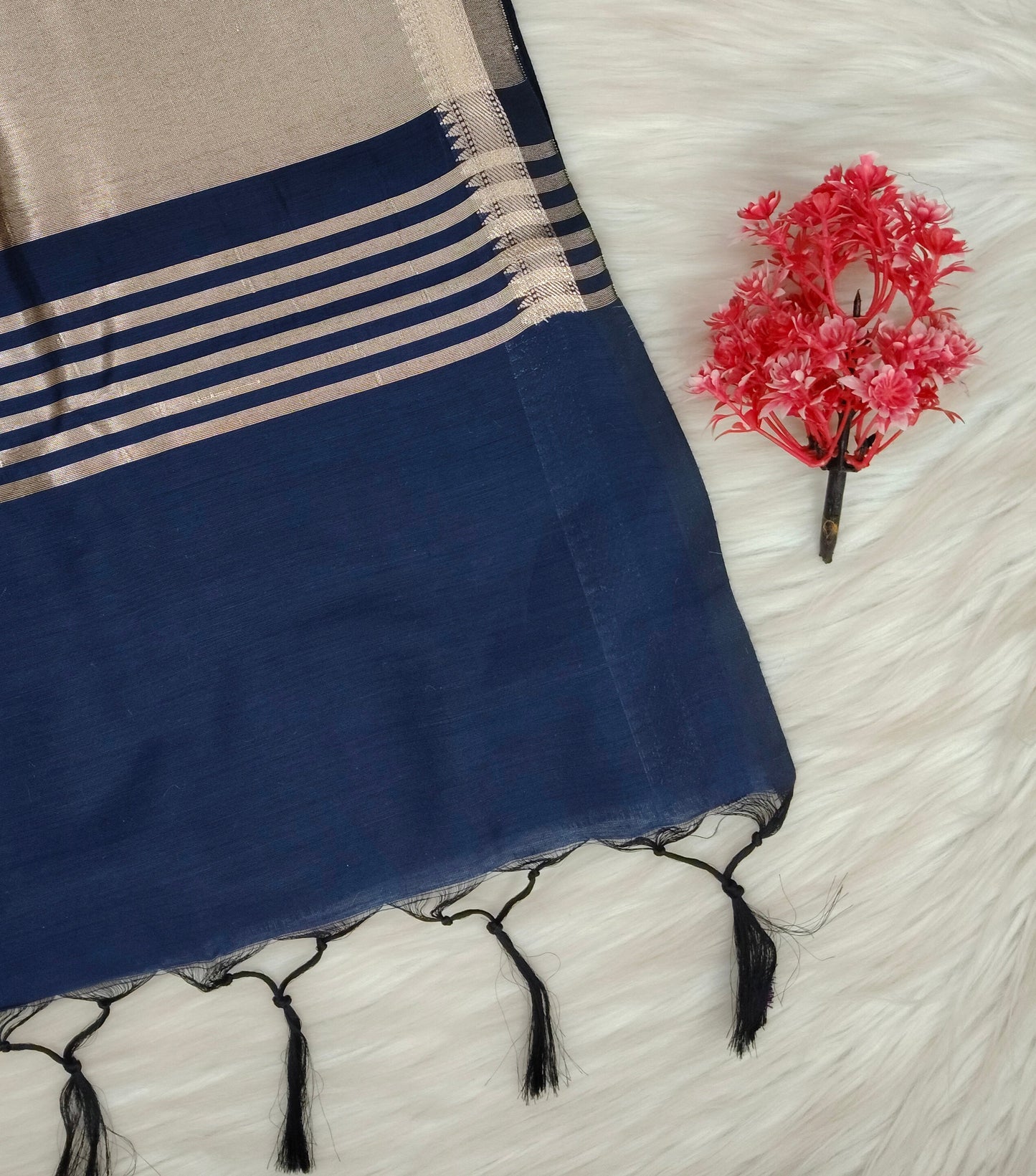 Mul Cotton Designer Saree | SSMC437