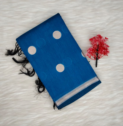 Mul Cotton Designer Saree | SSMC437