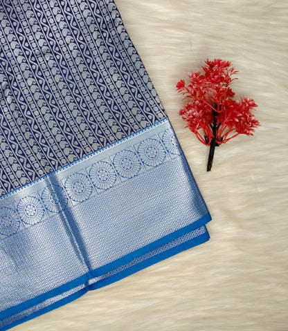 Semi Silk Saree | SSSS431