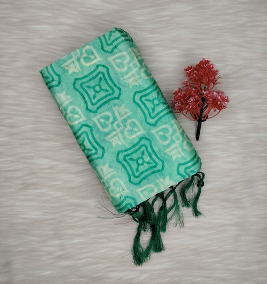 Polyster Cotton Saree | SSPC441