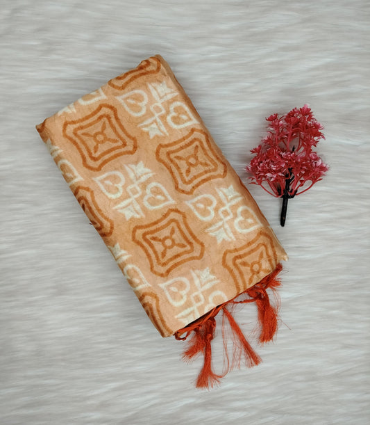 Polyster Cotton Saree | SSPC441