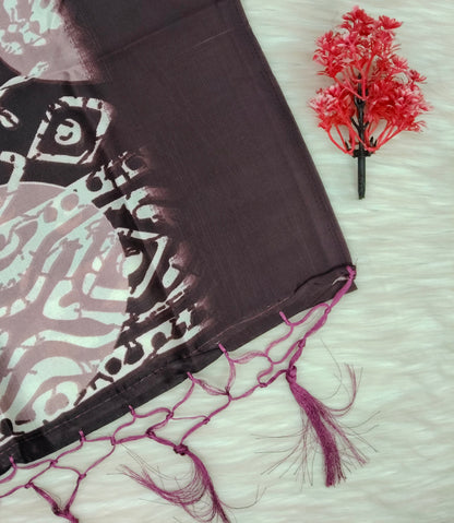 Polyster Cotton Saree | SSPC441
