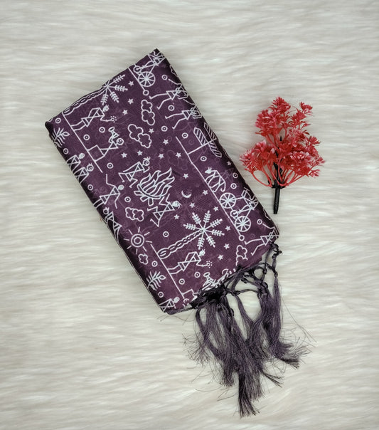 Polyster Cotton Saree | SSPC441