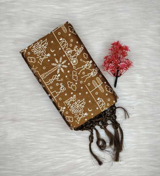 Polyster Cotton Saree | SSPC441