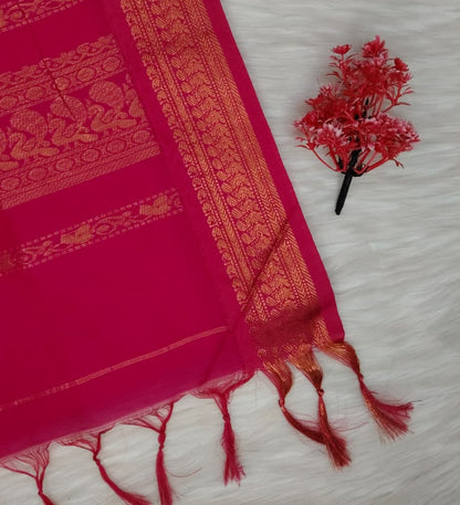10-Yards Kalyani Cotton Saree | SSKC442