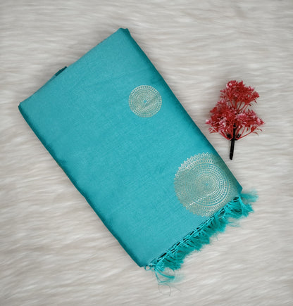 Semi Georget Designer Saree | SSSG443