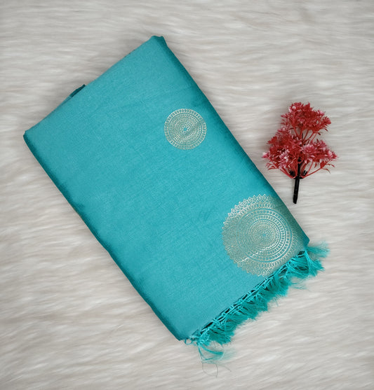 Semi Georget Designer Saree | SSSG443