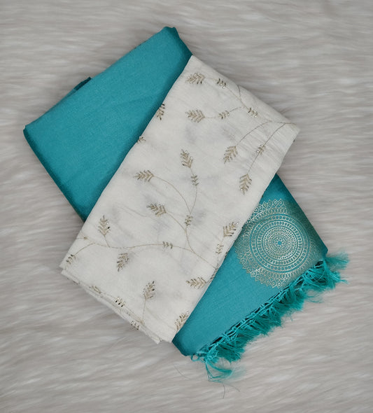 Semi Georget Designer Saree | SSSG443