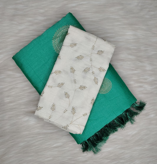 Semi Georget Designer Saree | SSSG443