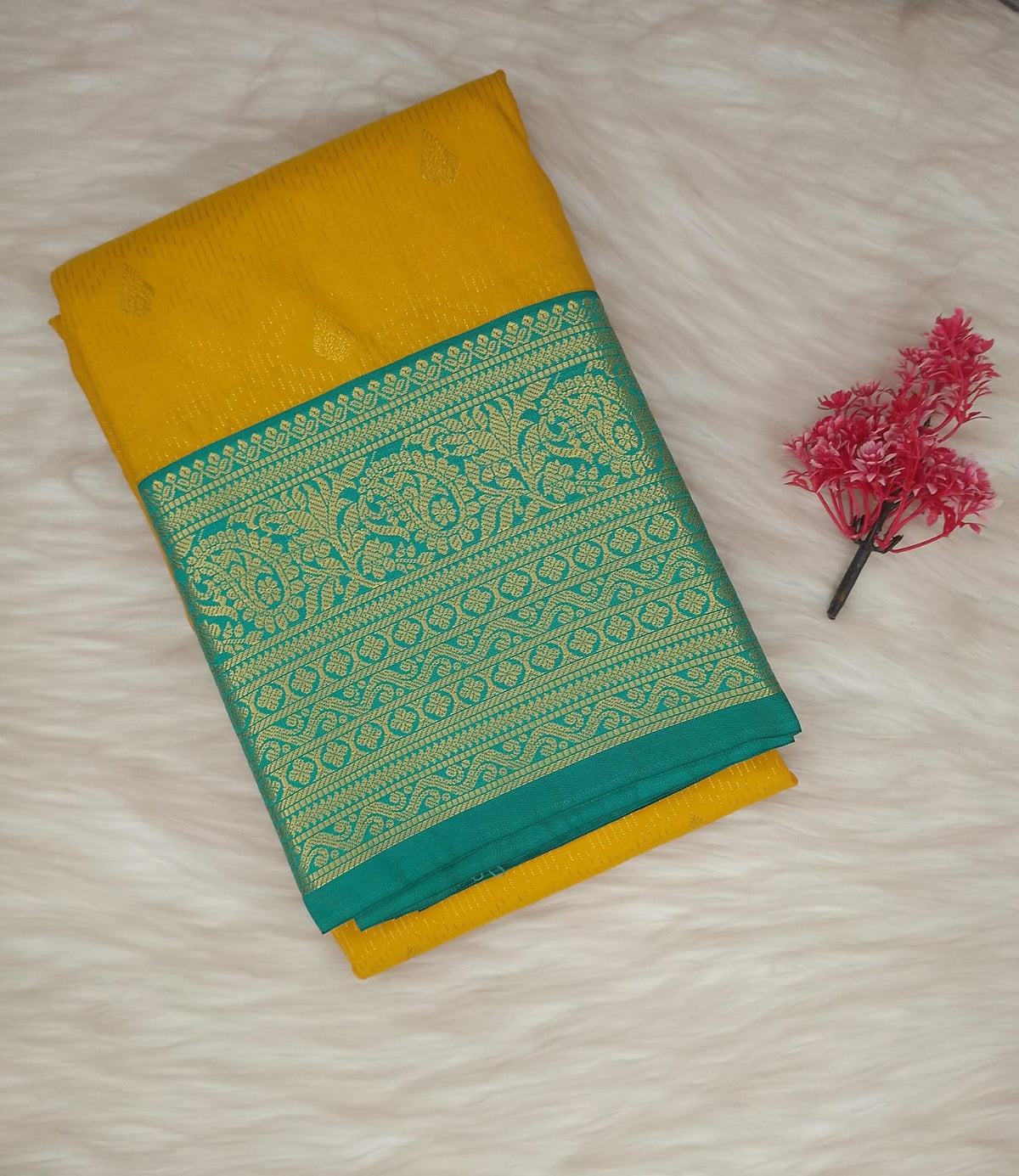 Semi Kanchipuram Saree | SSSK444