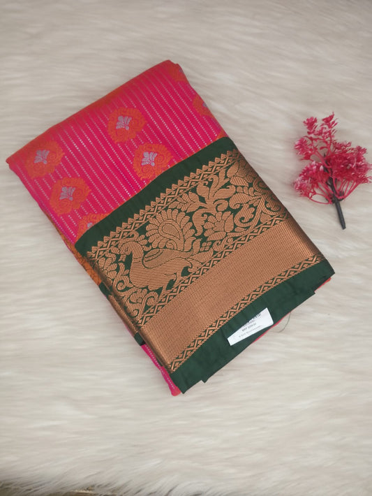 Semi Kanchipuram Saree | SSSK444