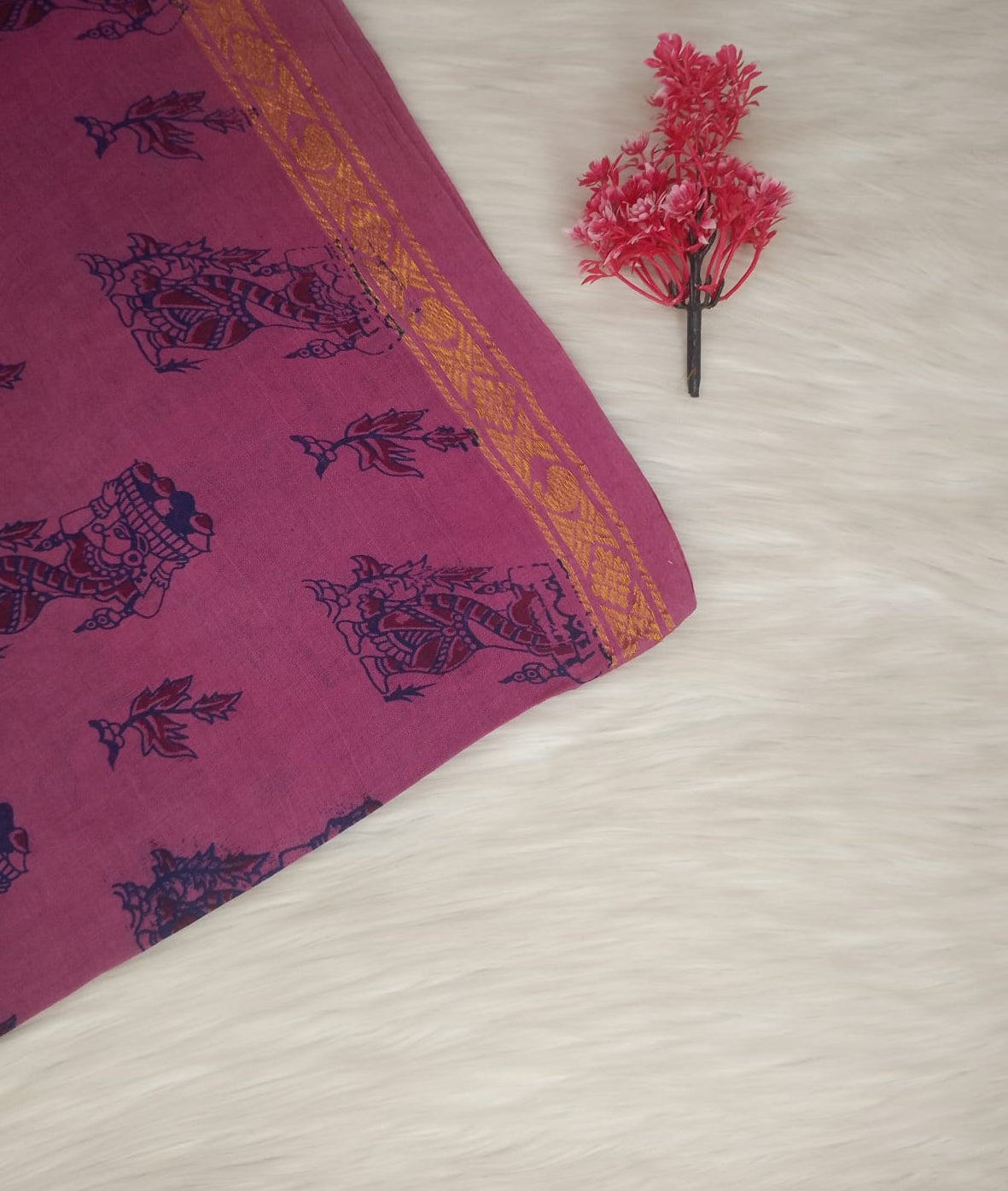 9-Yards Sungudi Cotton Saree | SSSC445
