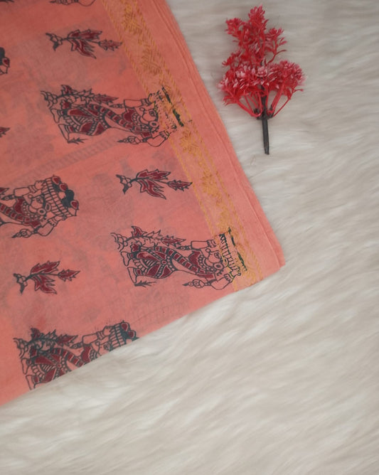 9-Yards Sungudi Cotton Saree | SSSC445