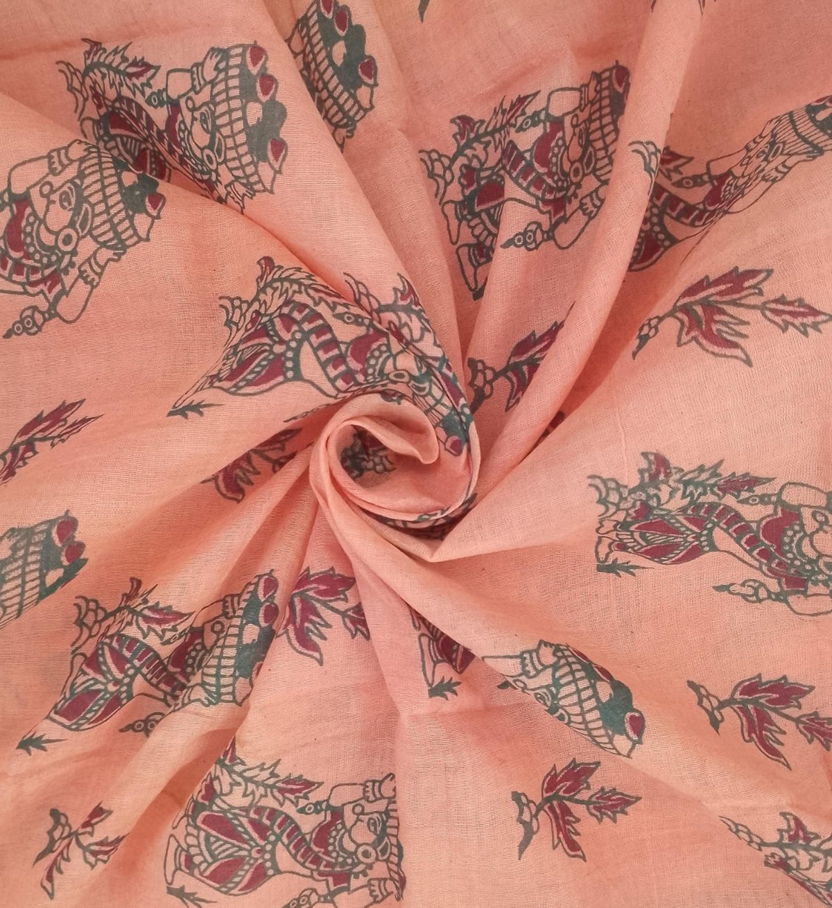 9-Yards Sungudi Cotton Saree | SSSC445