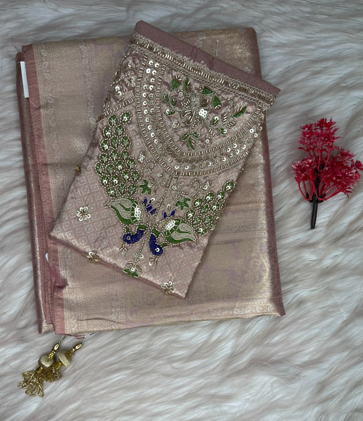 Kora Tissue Silk Saree | SSKT447
