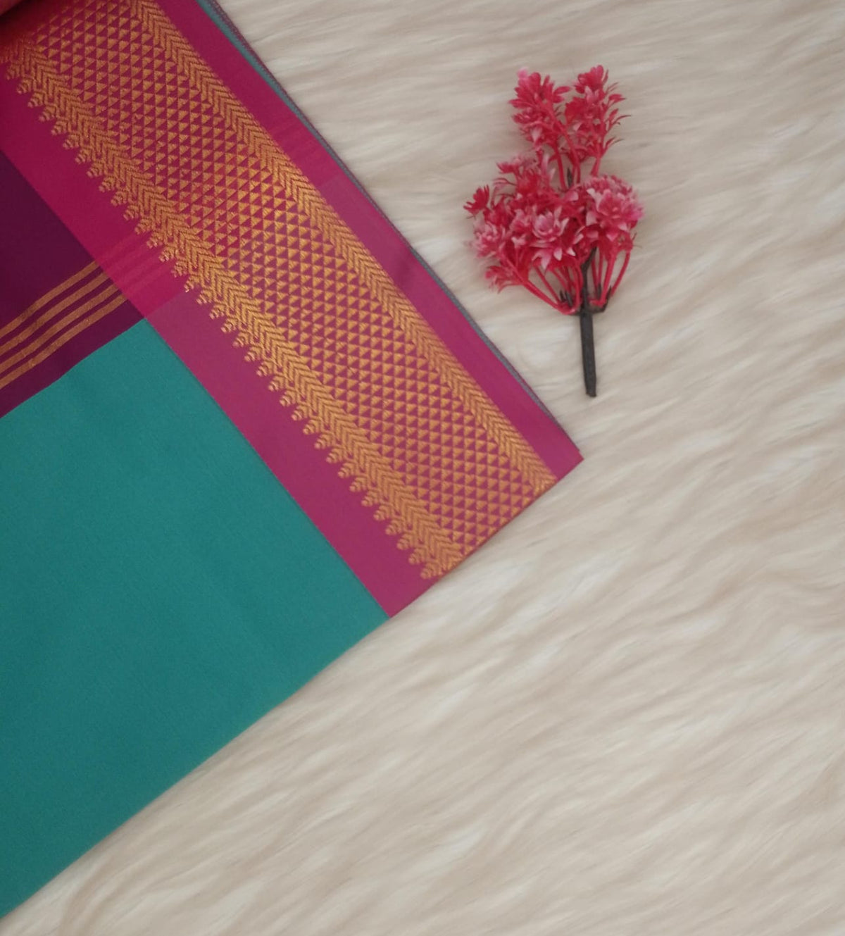 10-Yards Original Korvai Soft Saree | SSOK450