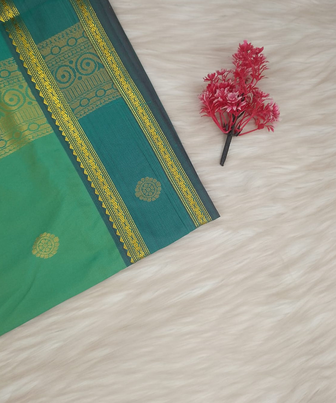 10-Yards Original Korvai Soft Saree | SSOK450