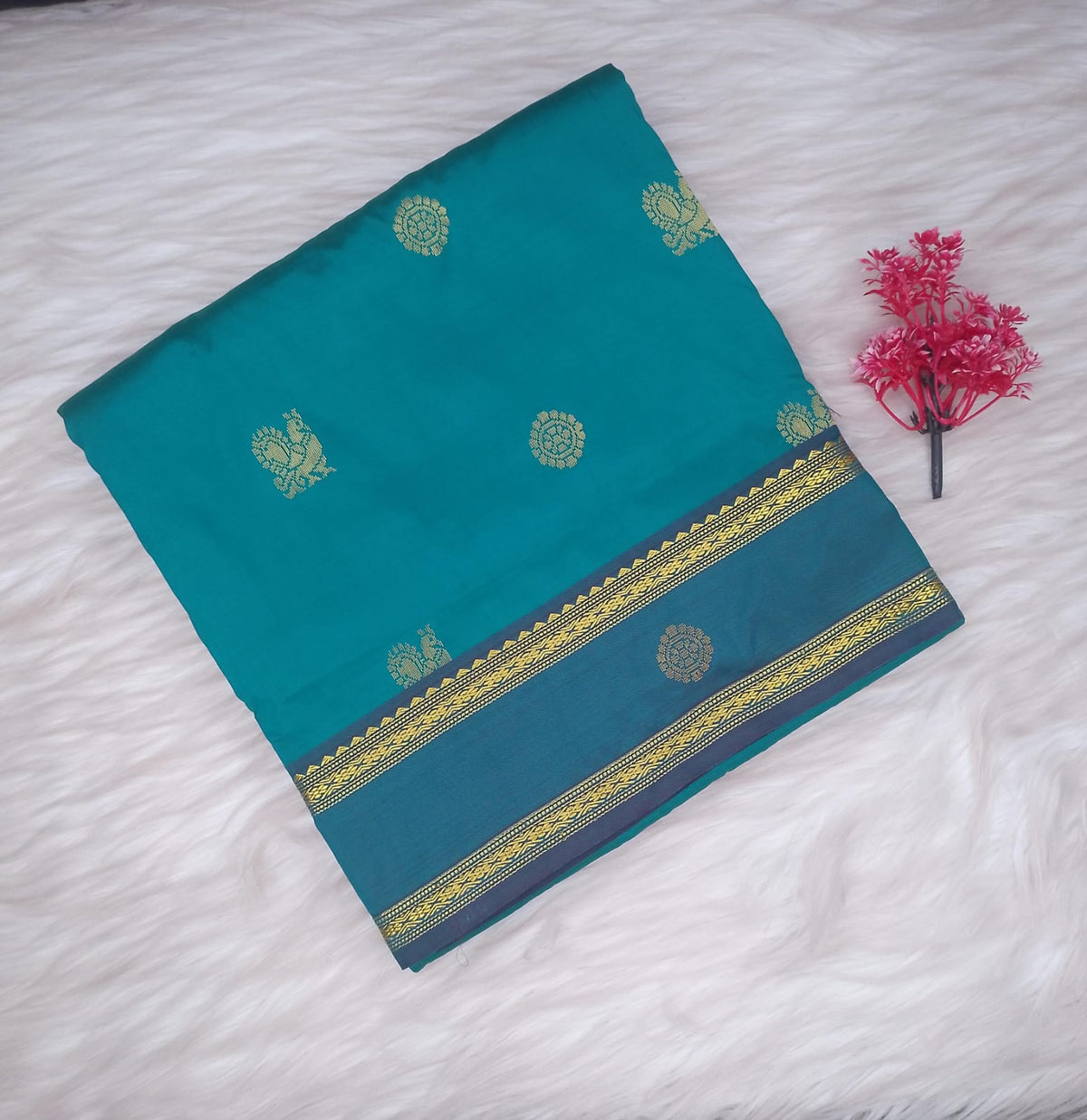 10-Yards Original Korvai Soft Saree | SSOK450