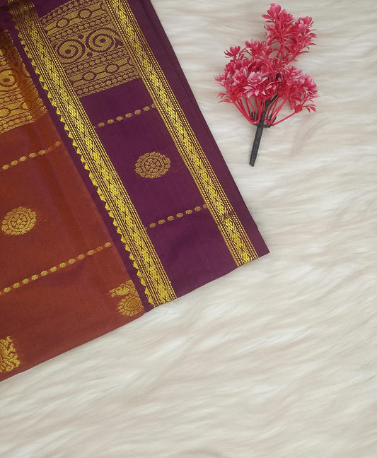 10-Yards Original Korvai Soft Saree | SSOK450