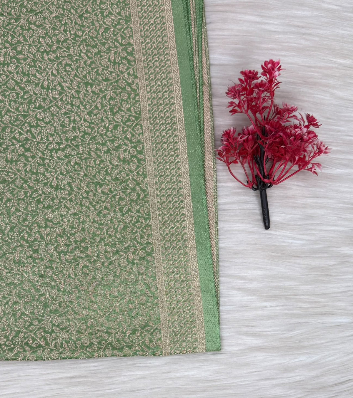 Viscose Contrast Saree | SSVC456