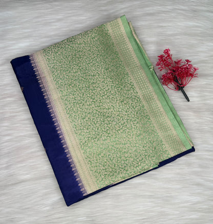 Viscose Contrast Saree | SSVC456
