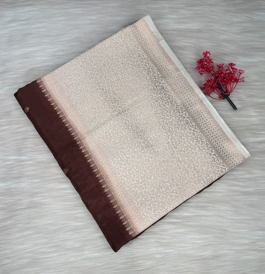 Viscose Contrast Saree | SSVC456