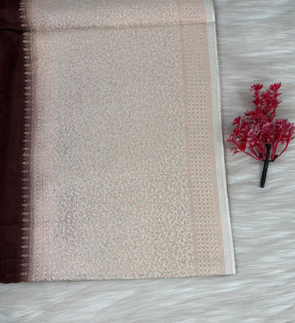 Viscose Contrast Saree | SSVC456