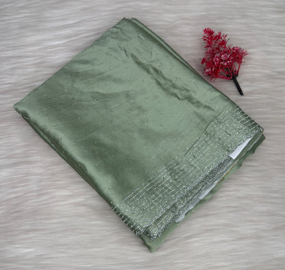 Satin Designer Saree | SSSD462