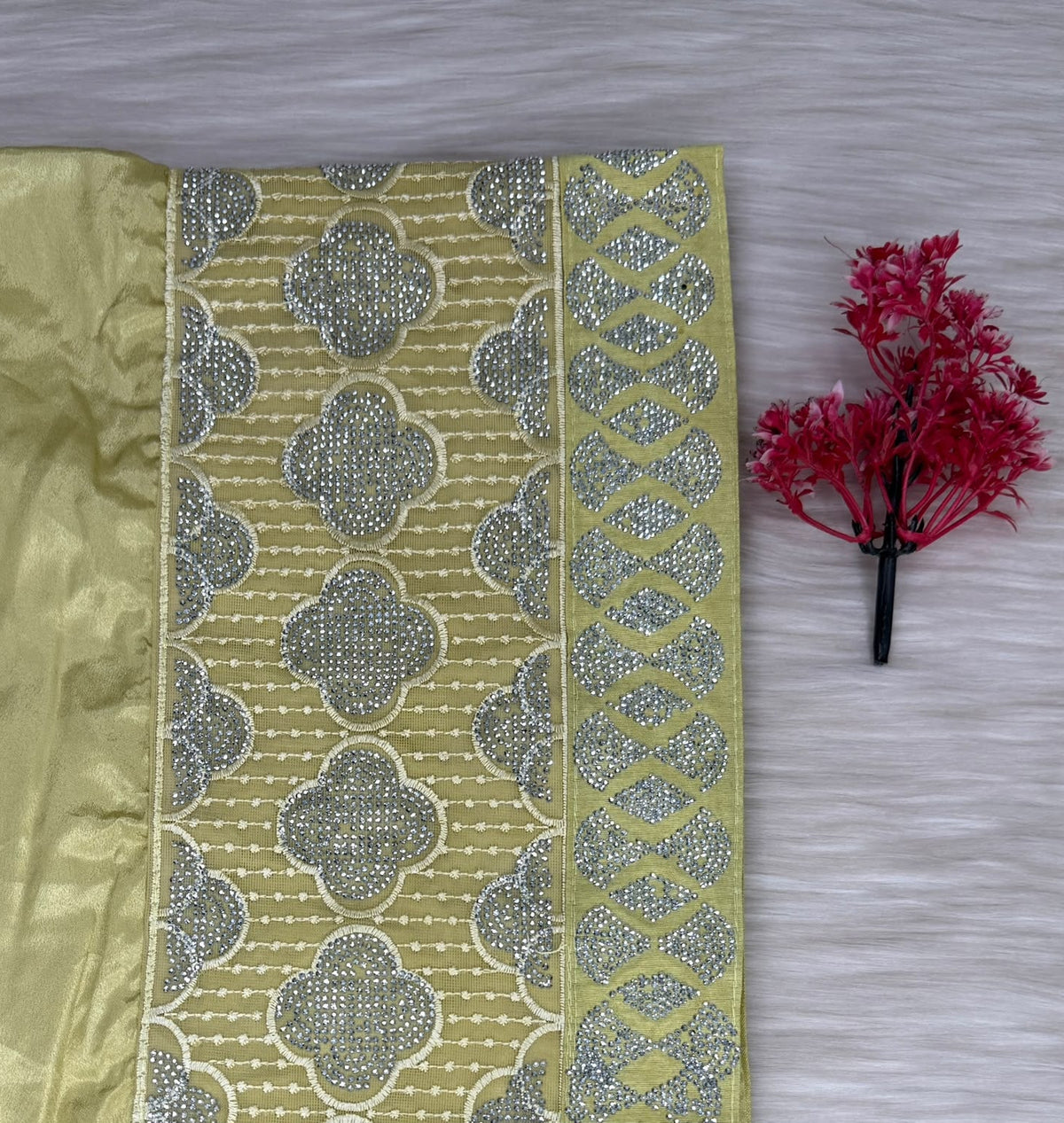 Satin Designer Saree | SSSD462