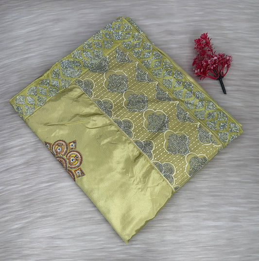 Satin Designer Saree | SSSD462