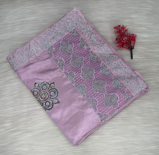 Satin Designer Saree | SSSD462