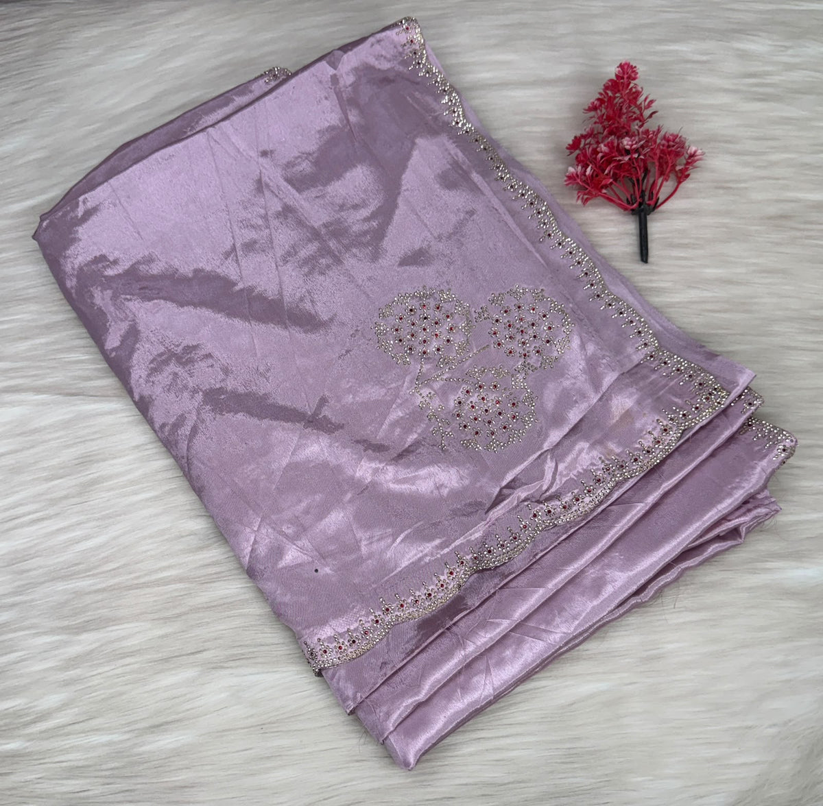 Satin Designer Saree | SSSD462