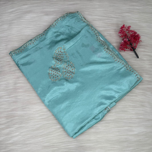 Satin Designer Saree | SSSD462