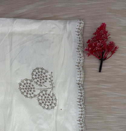 Satin Designer Saree | SSSD462