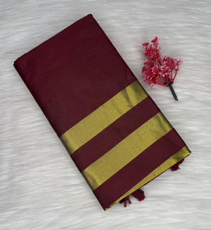Nayantara Cotton Border Saree | SSNC465