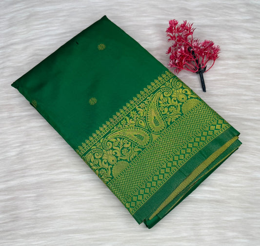 Soft Silk Blend Saree | SSSB473