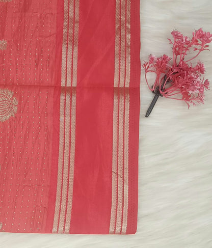 Organza Silk Saree | SSOS476