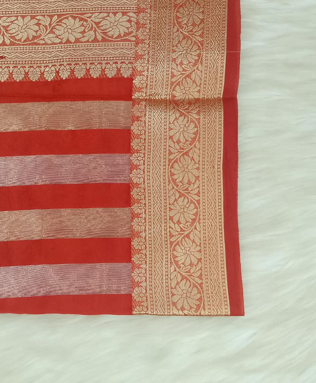 Stripe Tussar Saree | SSST477