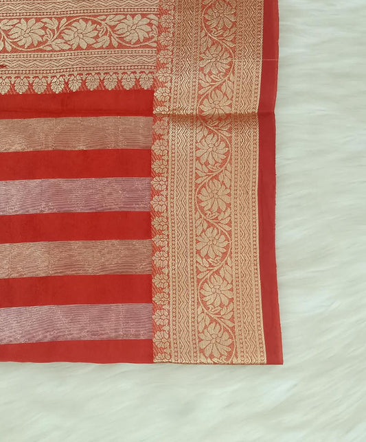 Stripe Tussar Saree | SSST477